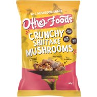 Other foods Crispy shiitake mushroom chips 40 g - Healthy Crisps