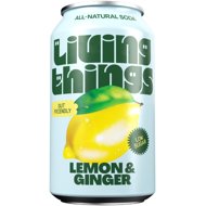 Living Things Lemon Ginger 330 ml - Drink