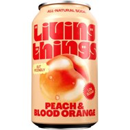 Living Things Peach & Blood Orange 330 ml - Drink