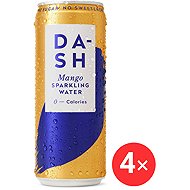 DASH Sparkling water mango 4 x 330 ml - Flavoured Water