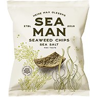 Seaman Seaweed chips Sea salt 75 g - Healthy Crisps