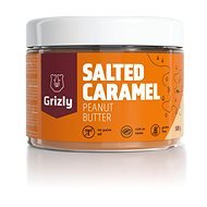 GRIZLY Arašidový krém slaný karamel 500 g - Orechový krém