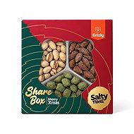 GRIZLY Vánoční Sharebox slaný 200 g - Small Gift Box
