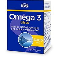 GS Omega 3 citrus, 100+50 capsules - Omega 3