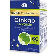 GS Ginkgo 60 mg s hořčíkem 90+30 tablet NAVÍC  - Ginkgo Biloba