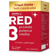 Cemio RED3  90+15 kapslí ZDARMA - Dietary Supplement