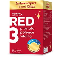 Cemio RED3 80+10 capsules + competition - Dietary Supplement