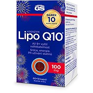 GS Coenzyme Lipo Q10 100 mg, 60 + 10 extra capsules - Coenzym Q10