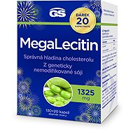GS Megalecitin 1325, 130 + 20 extra capsules - Lecithin