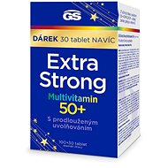 GS Extra Strong Multivitamin 50+, 100 + 30 extra tablets - Multivitamin