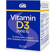GS Vitamin D3 2000 IU, 90 capsules - Vitamin D3