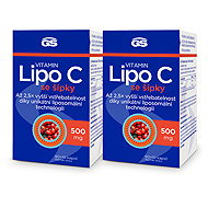 GS Vitamin Lipo C 500 mg with rose hips, 2 × 100 capsules - Vitamin C