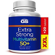 GS Extra Strong Multivitamin 50+, 120 + 20 tablets - Multivitamin