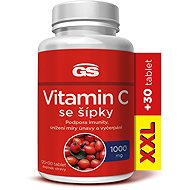 GS Vitamin C1000 with rose hips, 120 + 30 tablets - Vitamin C