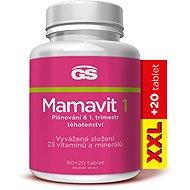 GS Mamavit 1 Planning and 1st trimester, 90 + 20 tablets - Dietary Supplement