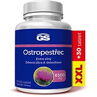 GS Milk Thistle 6500 mg, 70 + 30 tablets XXL - Milk Thistle