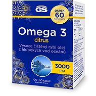 GS Omega 3 citrus, 100 + 60 capsules - Omega 3