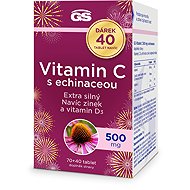 GS Vitamin C500 with Echinacea, 70 + 40 tablets - Vitamin C