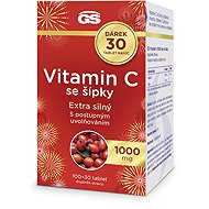 GS Vitamin C1000 with rose hips, 100 + 30 tablets - Vitamin C