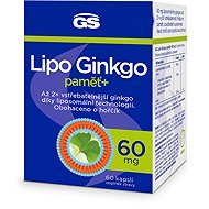 GS Lipo Ginkgo Memory+ 60 mg, 60 capsules - Ginkgo Biloba
