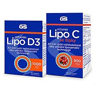 GS Lipo C 100 capsules + Lipo D3 60 capsules - Food Supplement Set