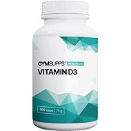 GymSupps Vitamin D3 100 kapslí - Vitamin D3