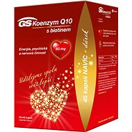 GS Coenzyme Q10 with biotin 60 mg, 45+45 capsules - Coenzym Q10