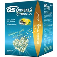 GS Omega 3 CITRUS + D3, 100+50 capsules - Omega 3