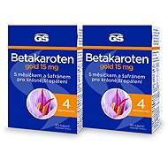GS Betakaroten gold 15 mg, 2 × 30 kapslí - Beta-Carotene