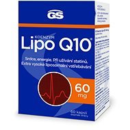 GS Koenzým Lipo Q10 60 mg, 60 kapsúl - Koenzým Q10