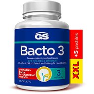 GS Bacto 3, 20 + 5 pastilek - Dietary Supplement