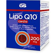 GS Koenzym Lipo Q10 200 mg cardio 45 kapslí - Coenzym Q10