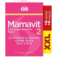 GS Mamavit 2 Těhotentsví a kojení 30 + 6 tablet/30 + 6 kapslí XXL - Dietary Supplement
