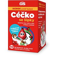 GS céčko želatinky bez cukru, 50 kusů - Vitamin C