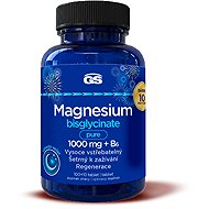 GS Magnesium bisglycinate pure 1000 mg + B6, 100+10 tablet - Magnesium