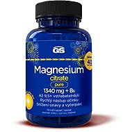 GS Magnesium citrate pure 1340 mg + B6, 70+40 tablet - Magnesium