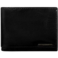 Cedar black leather with RFID protection - Wallet