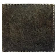 Cedar brown leather open - Wallet