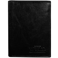 Cedar vertical without fastening black - Wallet