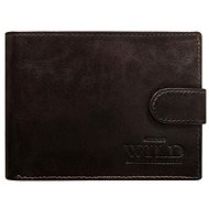 Cedar horizontal with flap brown - Wallet