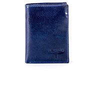Buffalo dark blue with embossing - Wallet