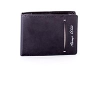Cedar black leather with slit - Wallet
