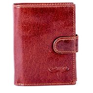 Buffalo brown genuine leather with flap - Wallet