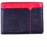 Wild black/red leather - Wallet