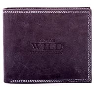 Wild black quilted leather - Wallet