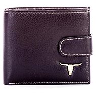 Buffalo genuine leather black with buckle - Wallet