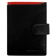 Cedar leather with red insert - Wallet