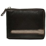 Factory Price Brown Leather Zippered - Wallet