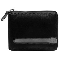 Factory Price Black Leather Zippered - Wallet