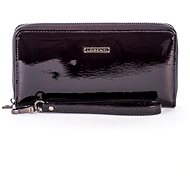 Lorenti with handle leather Catch black - Wallet